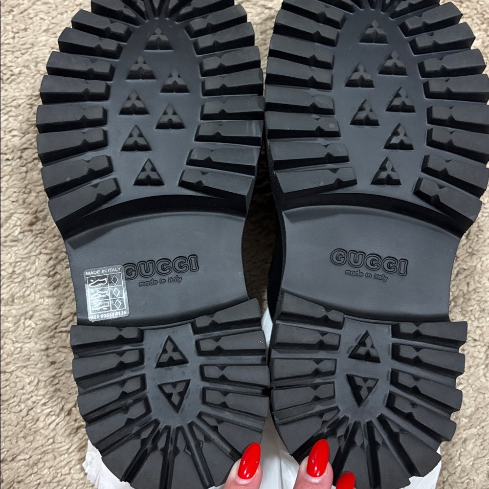 Gucci Perforated Rubber Clogs - Picture 8 of 9
